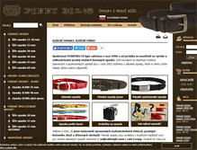 Tablet Screenshot of belts.cz